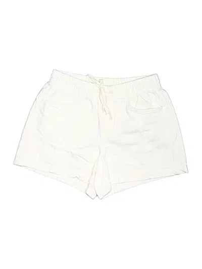 Pre-owned Universal Thread Athletic Shorts In Ivory