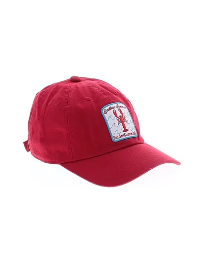 Pre-owned Universal Thread Baseball Cap In Burgundy