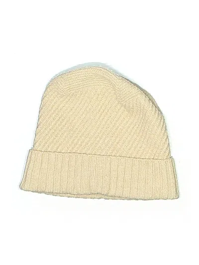 Pre-owned Universal Thread Beanie Hat In Ivory