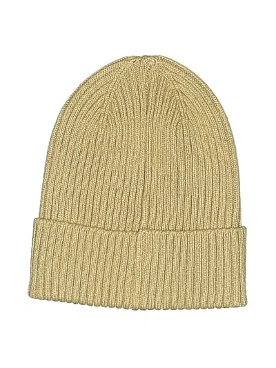 Pre-owned Universal Thread Beanie Hat In Tan