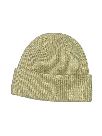 Pre-owned Universal Thread Beanie Hat In Tan