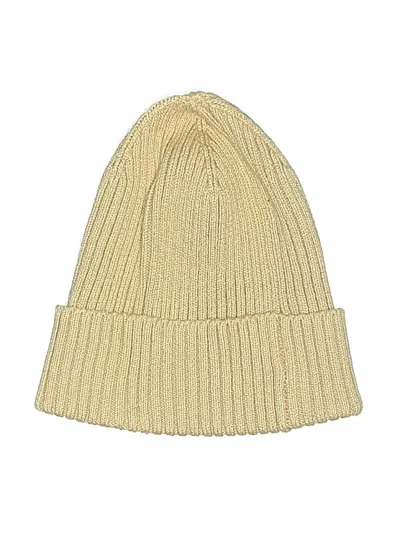 Pre-owned Universal Thread Beanie Hat In Tan