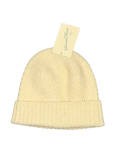 Pre-owned Universal Thread Beanie Hat In White