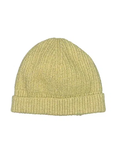 Pre-owned Universal Thread Beanie Hat In Yellow