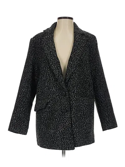 Pre-owned Universal Thread Blazer Jacket In Black