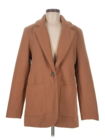 Pre-owned Universal Thread Blazer Jacket In Brown