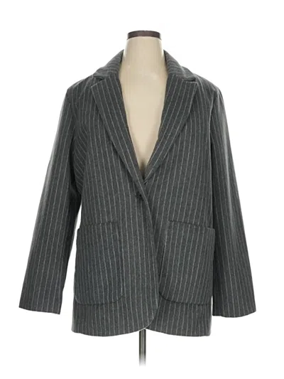 Universal Thread Blazer Jacket In Gray