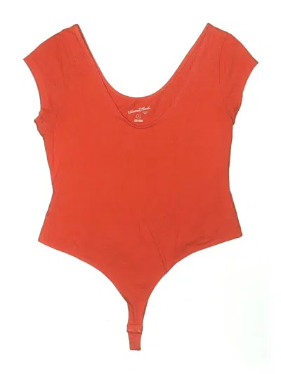 Pre-owned Universal Thread Bodysuit In Orange