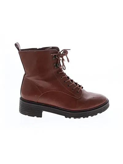 Pre-owned Universal Thread Boots In Brown