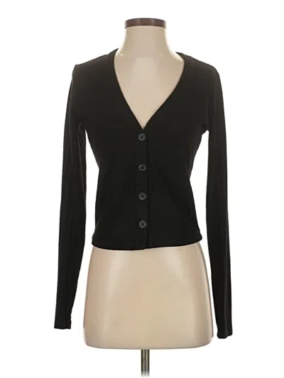 Pre-owned Universal Thread Cardigan Sweater In Black