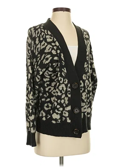 Pre-owned Universal Thread Cardigan Sweater In Black
