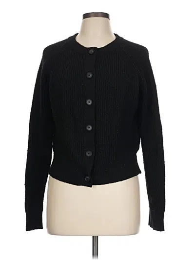 Pre-owned Universal Thread Cardigan Sweater In Black