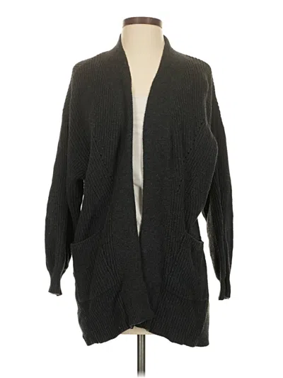 Pre-owned Universal Thread Cardigan Sweater In Black