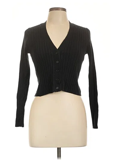 Pre-owned Universal Thread Cardigan Sweater In Black