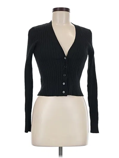 Pre-owned Universal Thread Cardigan Sweater In Black