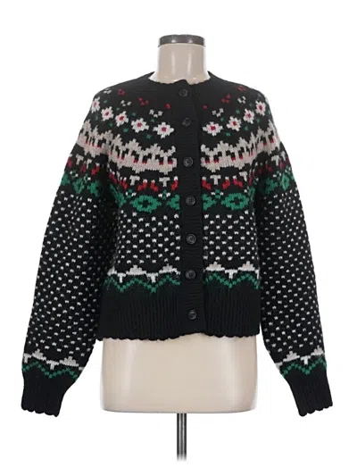 Pre-owned Universal Thread Cardigan Sweater In Black
