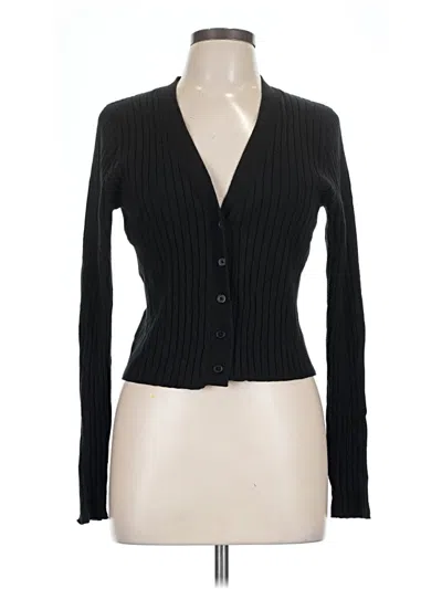 Pre-owned Universal Thread Cardigan Sweater In Black