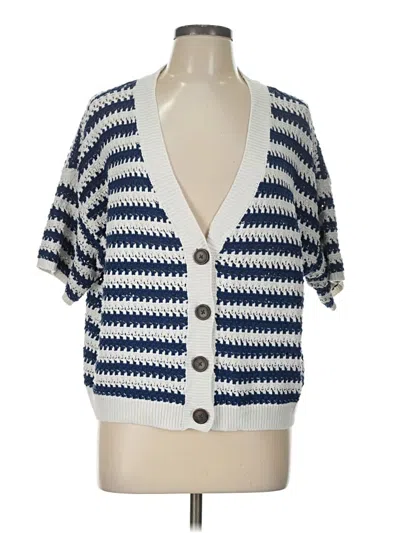 Pre-owned Universal Thread Cardigan Sweater In Blue