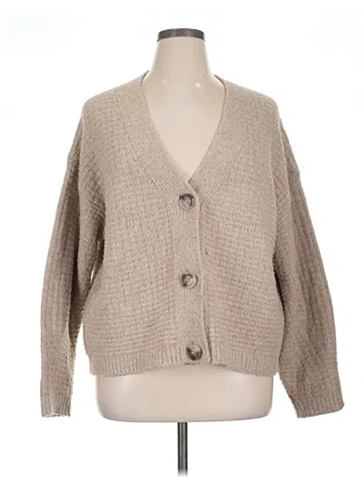 Pre-owned Universal Thread Cardigan Sweater In Brown