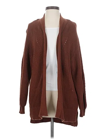 Pre-owned Universal Thread Cardigan Sweater In Brown