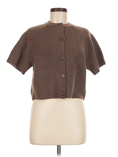 Pre-owned Universal Thread Cardigan Sweater In Brown