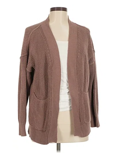 Pre-owned Universal Thread Cardigan Sweater In Brown