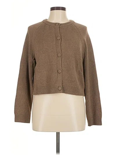 Pre-owned Universal Thread Cardigan Sweater In Brown