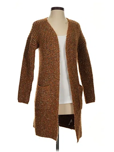 Pre-owned Universal Thread Cardigan Sweater In Brown