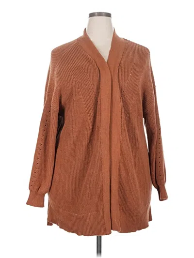 Pre-owned Universal Thread Cardigan Sweater In Brown