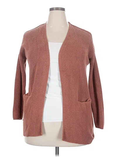 Pre-owned Universal Thread Cardigan Sweater In Brown