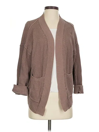 Pre-owned Universal Thread Cardigan Sweater In Brown