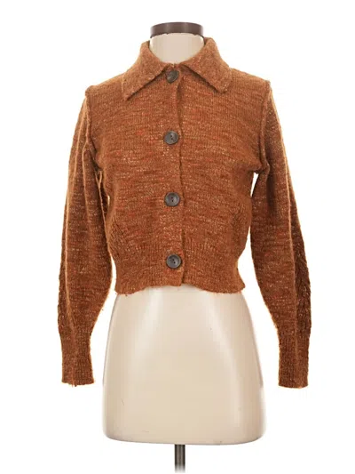 Pre-owned Universal Thread Cardigan Sweater In Brown