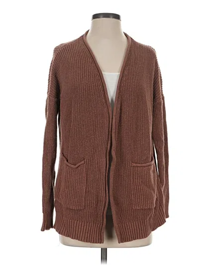 Pre-owned Universal Thread Cardigan Sweater In Brown