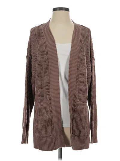 Pre-owned Universal Thread Cardigan Sweater In Brown
