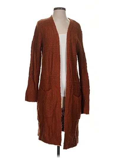 Pre-owned Universal Thread Cardigan Sweater In Brown