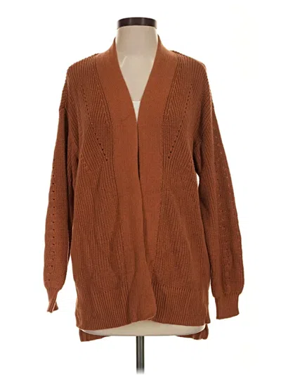 Pre-owned Universal Thread Cardigan Sweater In Brown