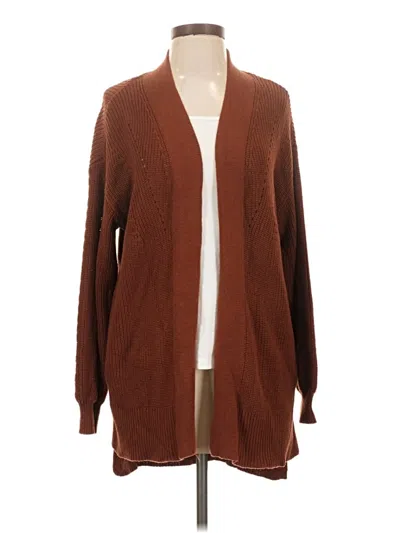 Pre-owned Universal Thread Cardigan Sweater In Brown