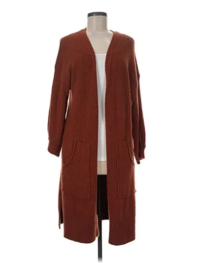 Pre-owned Universal Thread Cardigan Sweater In Brown