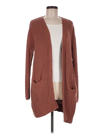 Pre-owned Universal Thread Cardigan Sweater In Brown
