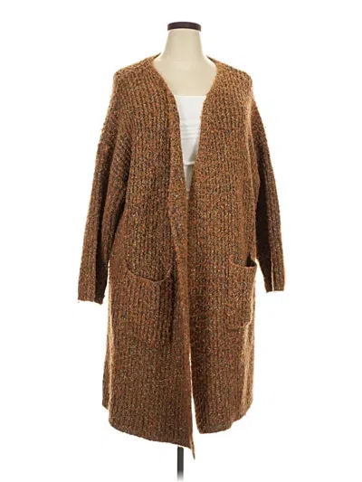 Pre-owned Universal Thread Cardigan Sweater In Brown
