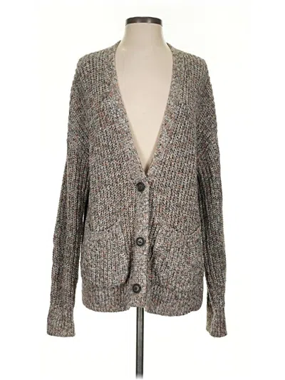 Pre-owned Universal Thread Cardigan Sweater In Gray
