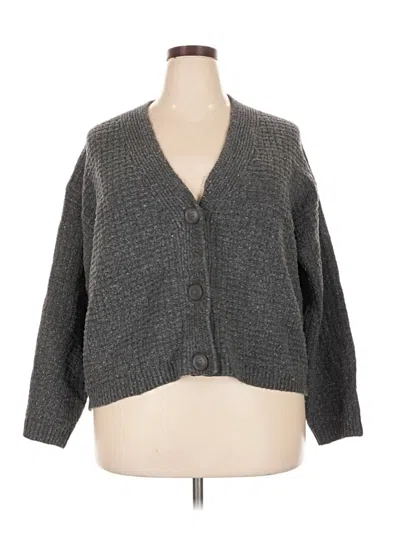 Pre-owned Universal Thread Cardigan Sweater In Gray