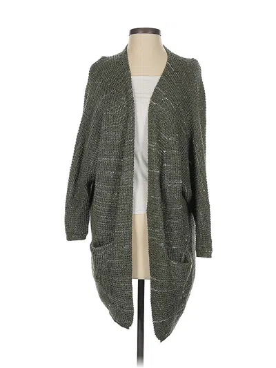 Pre-owned Universal Thread Cardigan Sweater In Green