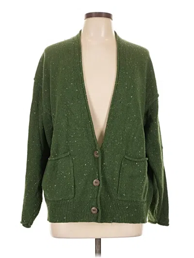 Pre-owned Universal Thread Cardigan Sweater In Green