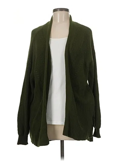 Pre-owned Universal Thread Cardigan Sweater In Green