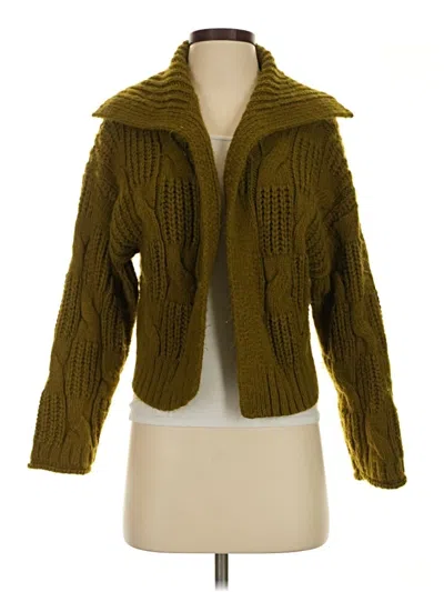 Pre-owned Universal Thread Cardigan Sweater In Green