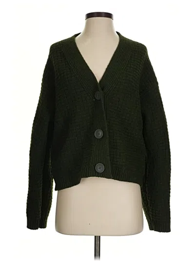 Pre-owned Universal Thread Cardigan Sweater In Green
