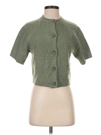 Pre-owned Universal Thread Cardigan Sweater In Green