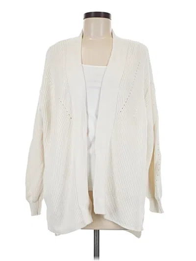 Pre-owned Universal Thread Cardigan Sweater In Ivory