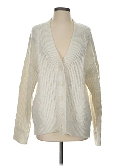 Pre-owned Universal Thread Cardigan Sweater In Ivory